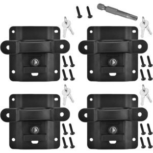 AMBITION Tie Down Anchors Truck Trailer Tie Down Anchors Car Accessories Replace Bed Tie Downs for Truck-4 Pack