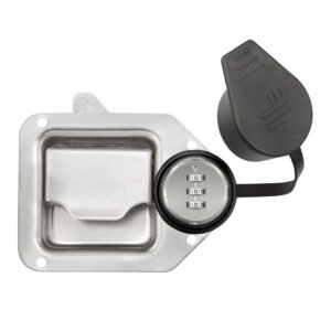 High Quality Truck Toolbox SS304 Paddle Latch Password Plane Lock Keyless Control Cabinet Recessed Handle Combination Locks