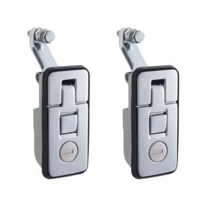Compression Lock - 85 x 40mm - Satin Chrome